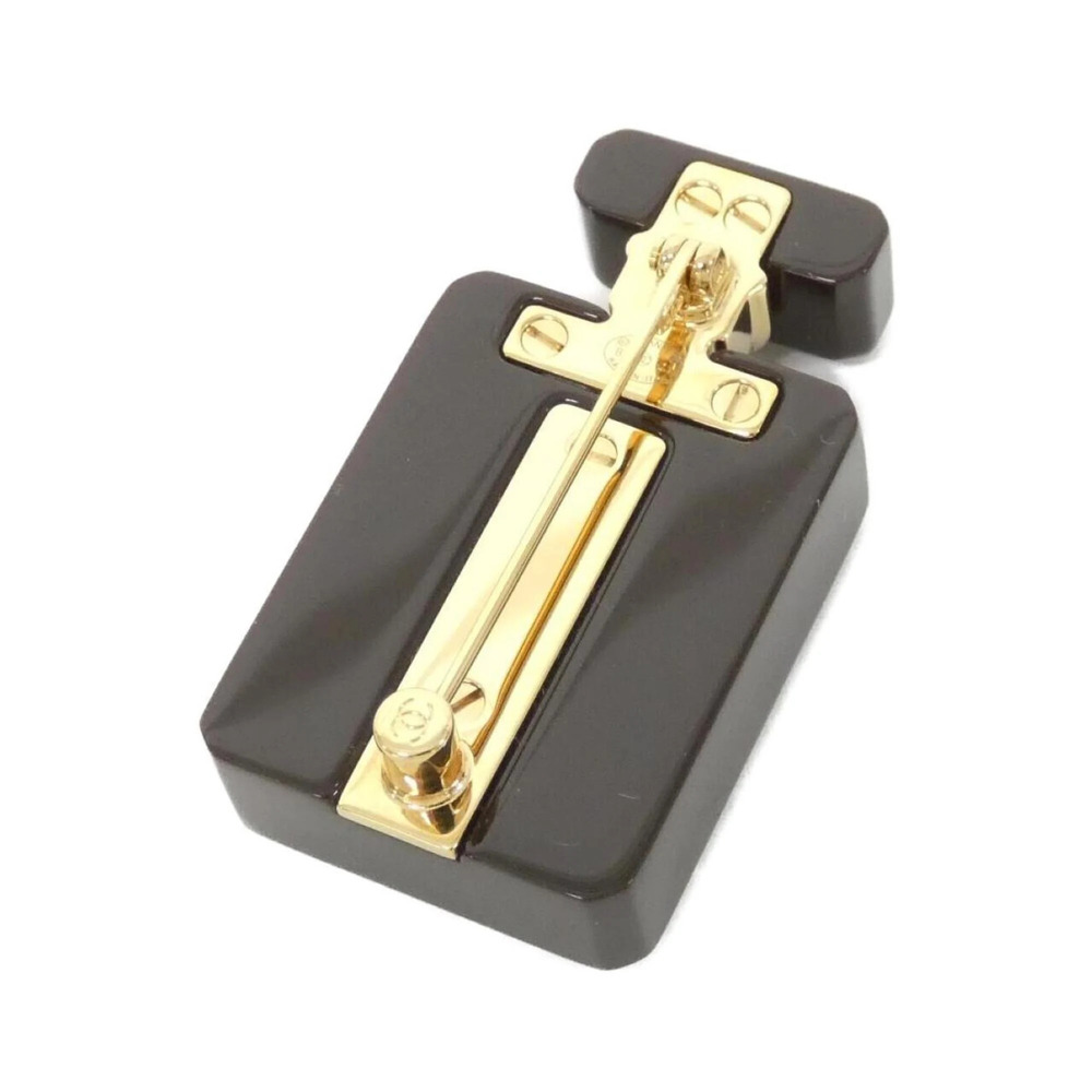 CHANEL Brown Brooch - Picture 2 of 3